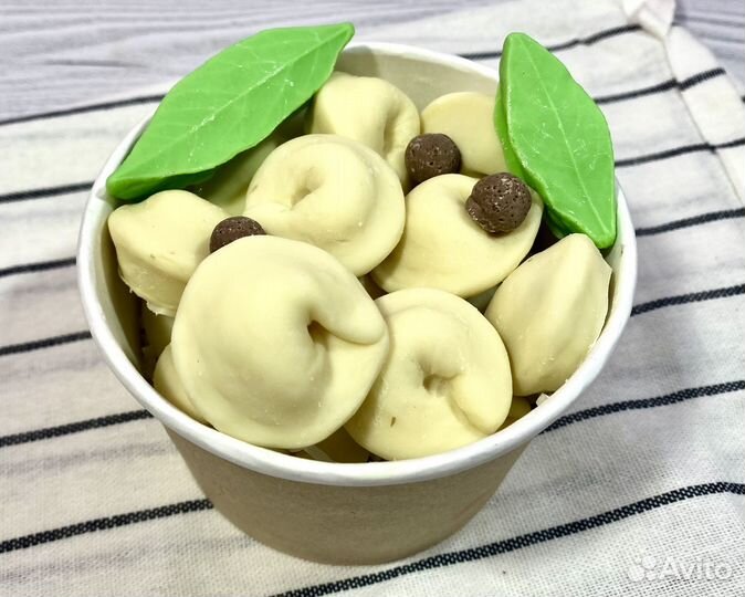 Шоколадные пельмени из бельгийского шоколада