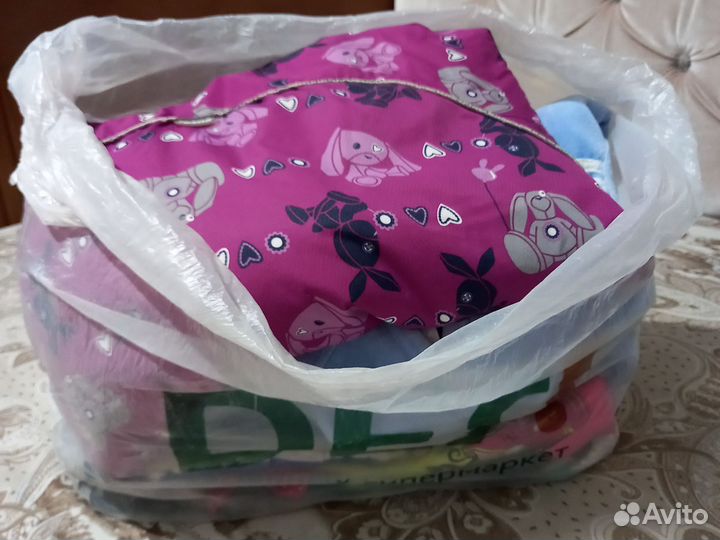 Детские вещи пакетом для девочки 3 лет бесплатно