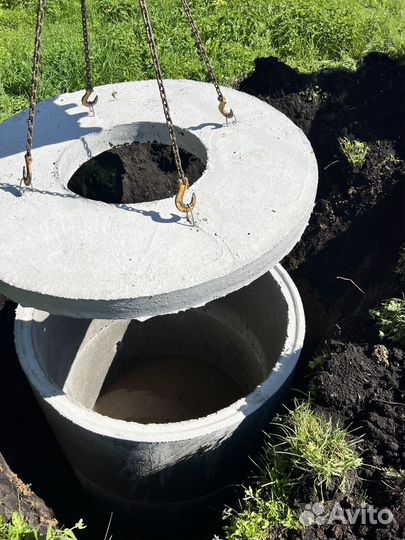 Бетонные жби кольца. Кольца жби