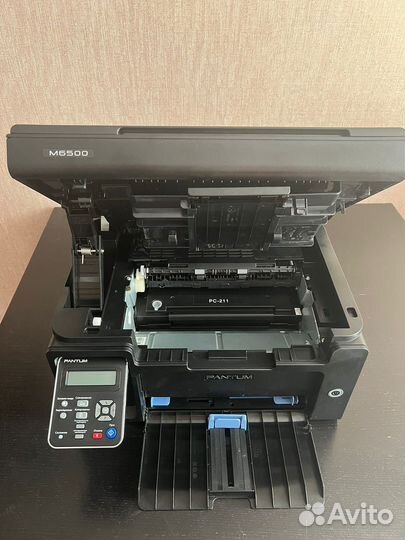 Принтер+сканер черно белый