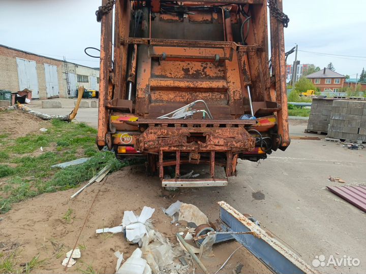 Мусоровозная установка