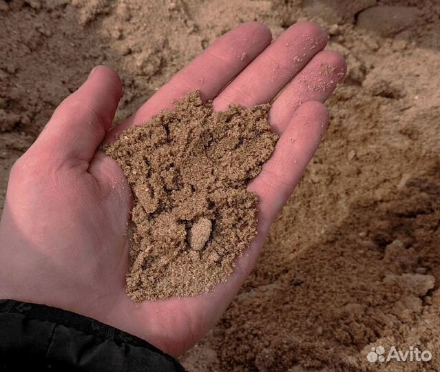 Песок речной в наличии