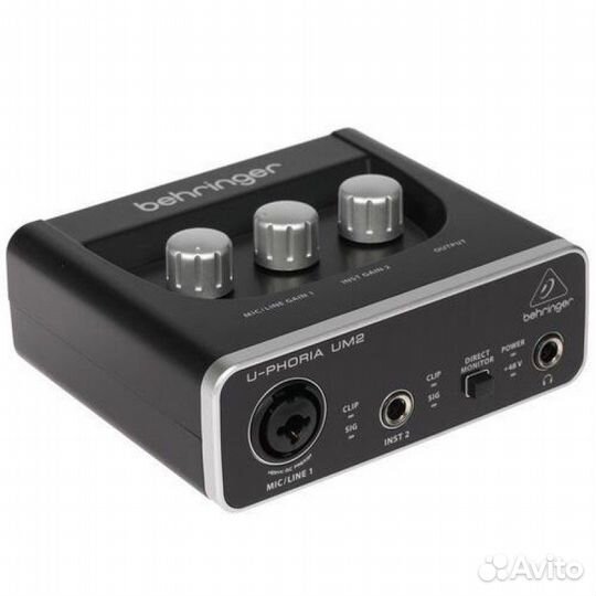 Аудио карта Behringer u-phoria UM2
