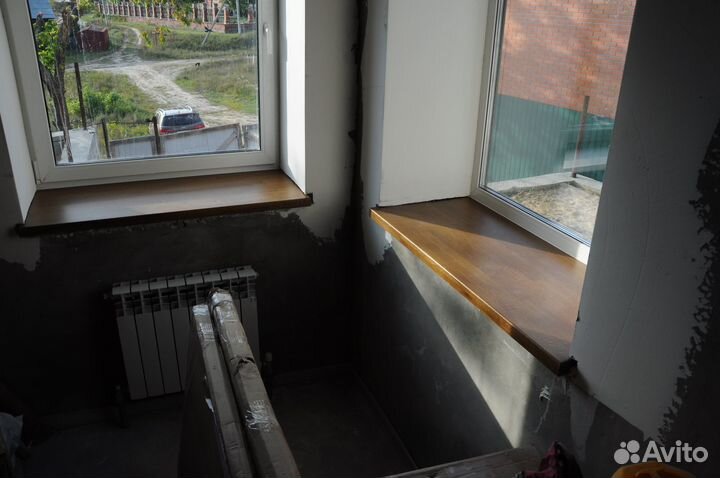 Подоконник из сращенного дуба