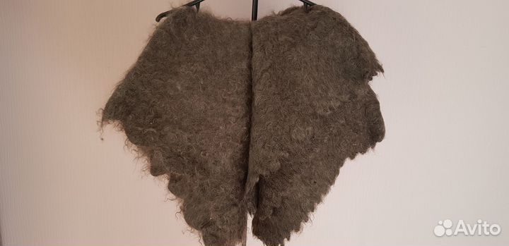 Шаль пуховая ручная работа