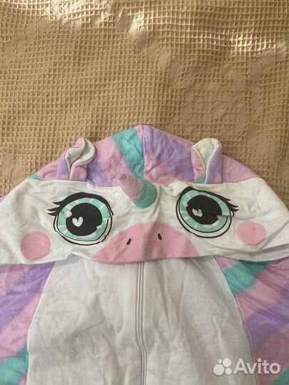 Пижама кигуруми единорог