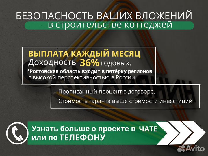 Привлечение инвестиций под 36% годовых