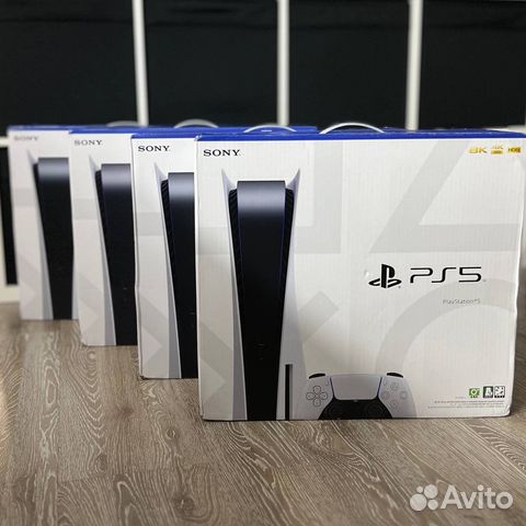 Sony Playstation 5 (новая; 500 игр)