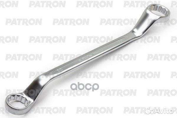 Patron Ключ накидной изогнутый на 45 градусов