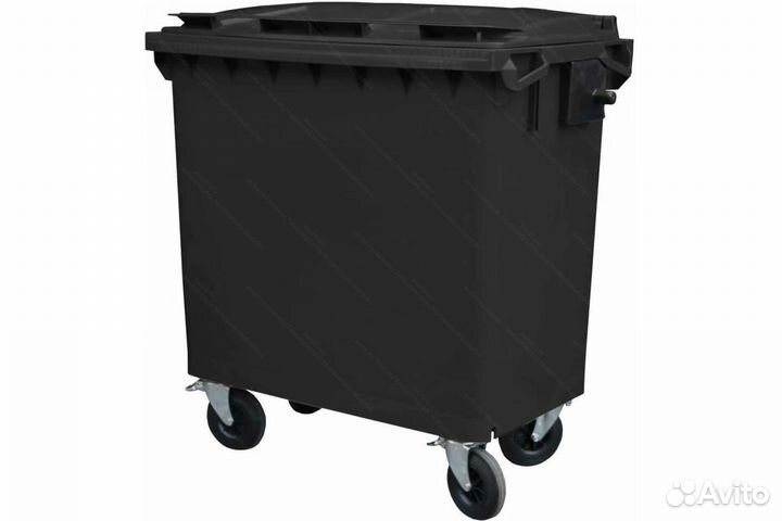 Мусорный пластиковый бак 770л-3369