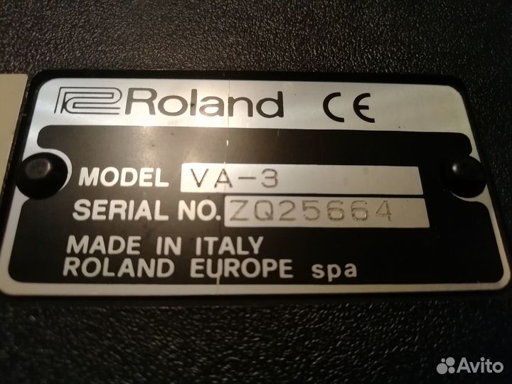 Синтезатор Roland VA-3