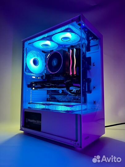 Игровой пк + монитор: ryzen 5 2600 +gtx 1070 +16gb