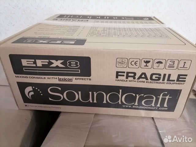 Новый Микшерный пульт Soundcraft EFX 8 объявление продам