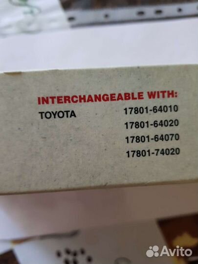 Воздушный фильтр