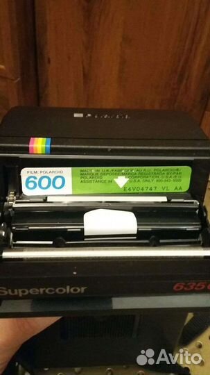 Пленочный фотоаппарат polaroid635CL