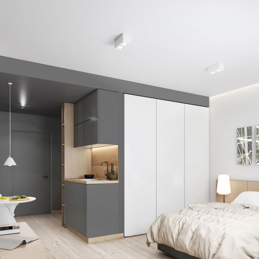 1-к. апартаменты, 20 м², 4/13 эт.