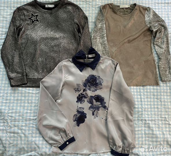 Вещи пакетом на девочку рост 146-158