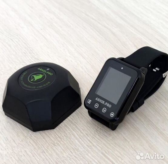 Кнопка вызова модель Бургер и пейджер на руку