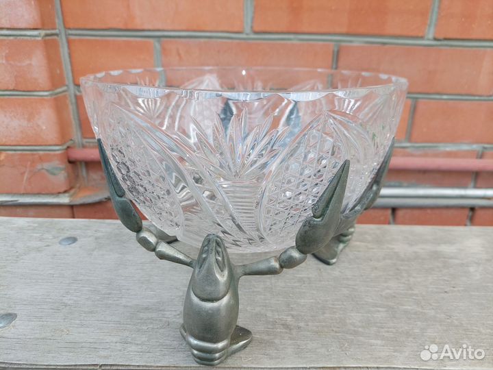 Ваза хрустальная СССР