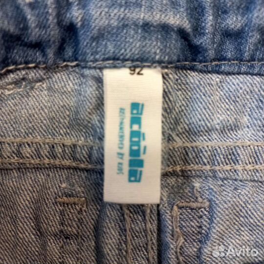 Джинсовый комбинезон для девочки