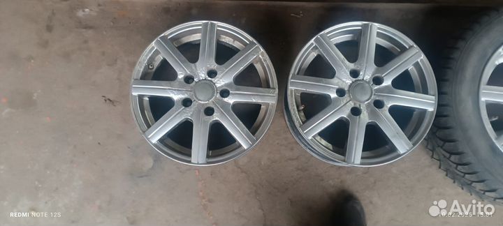 Литые диски R15 5x114 3