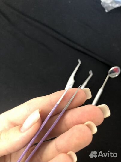 Пинцет для наращивания ресниц