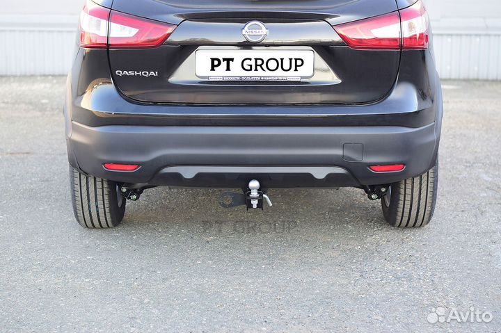 Фаркоп под квадрат Nissan Qashqai