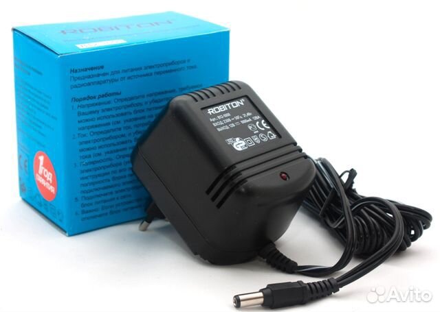 Блок питания Robiton B12-1000 12v, 1000 мА