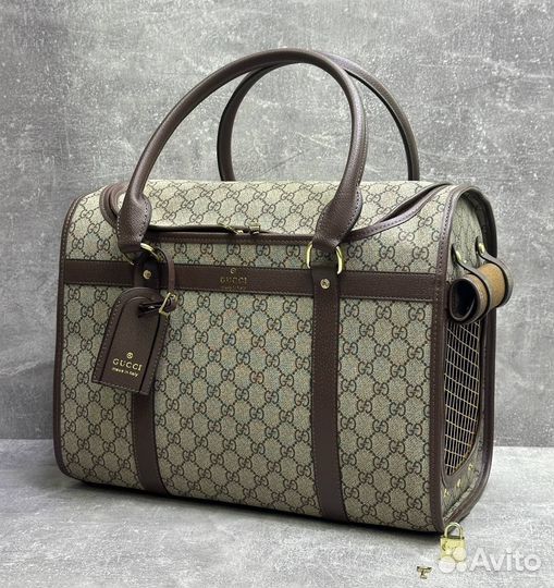 Переноска для животных gucci