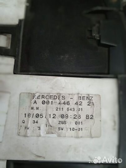 Щиток приборов Мерседес Вито 638