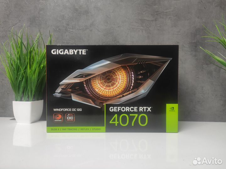 Видеокарта Gigabyte RTX 4070