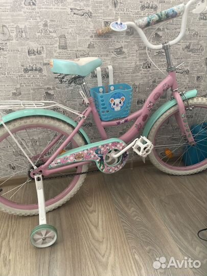 Детский велосипед для девочки 6-9 лет
