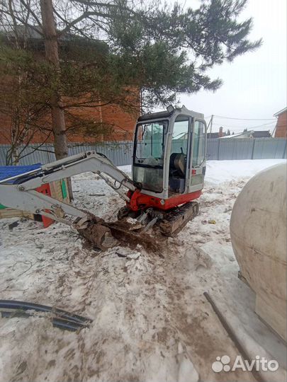 Услуги миниэкскаватора