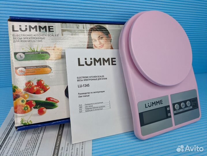 Весы Lume кухонные до 10кг