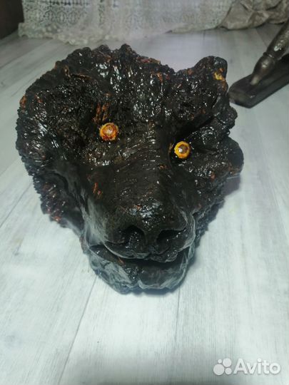 Голова медведя из капа