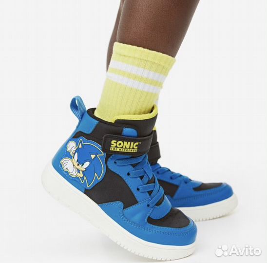 Детские ботинки соник Sonic H&M