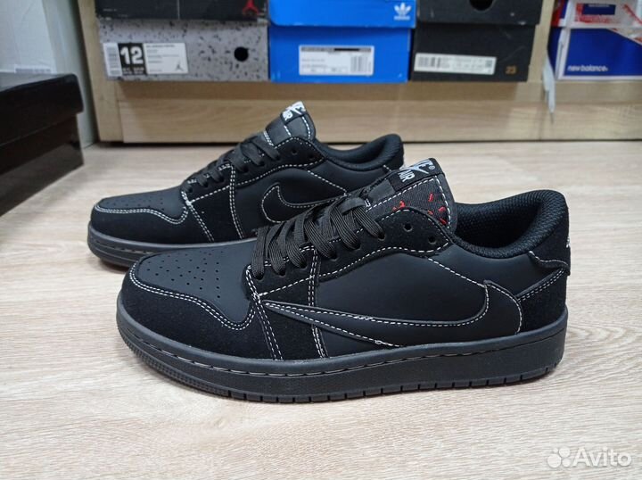 Кроссовки Nike air Jordan 1 Low Travis Scott