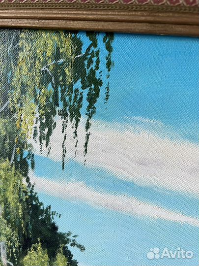 Картина маслом, не печать.57см на 67