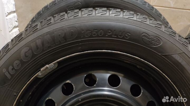 R15 Yokohama Ice Guard IG50+ 195/60, PCD 4x100 DIA 54.1