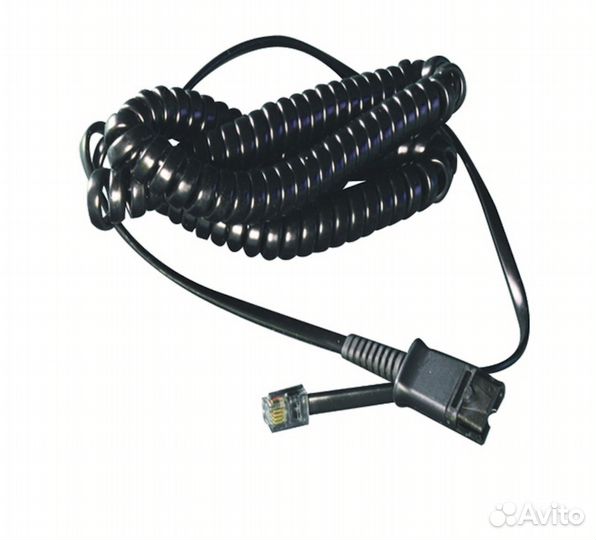 Витой шнур с QD PL-U10P Plantronics для Panasonic