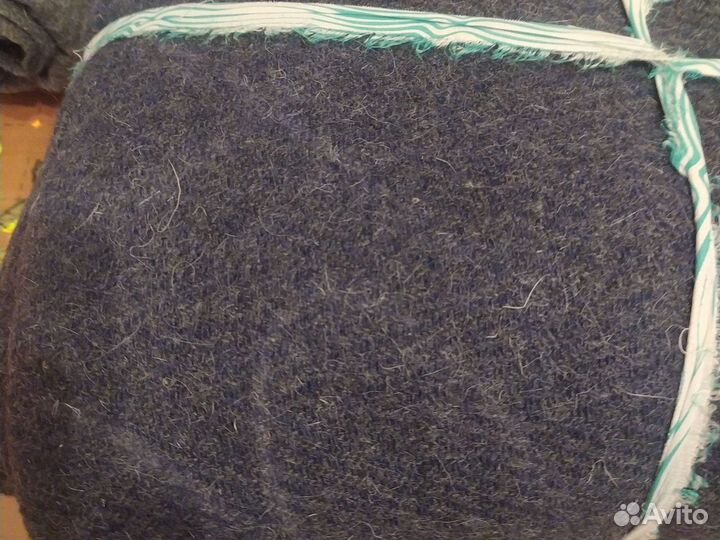 Отрезы ткани драпа 5 кусков по 3метра