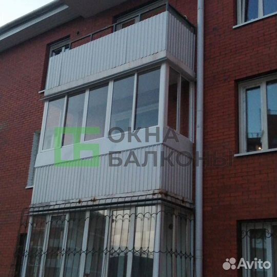 Остекление лоджии