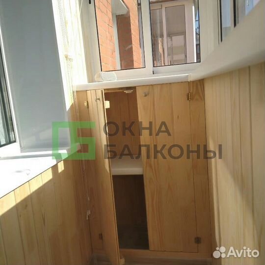 Отделка балконов