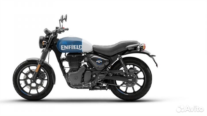 Royal Enfield Hunter 350 Rebel Blue