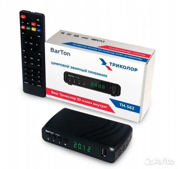 Триколор BarTon TH-562 iptv DVB-T2