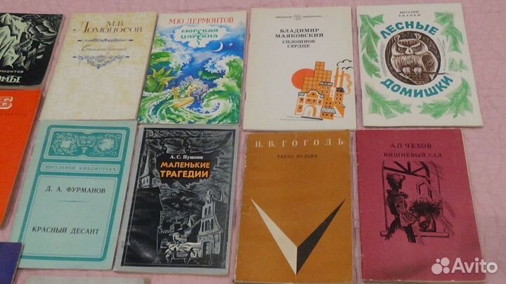 Книжки СССР по школьной программе