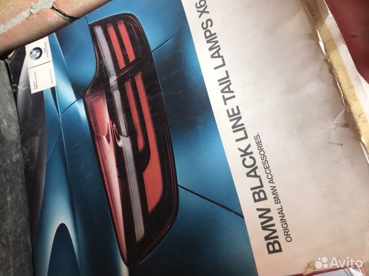 Фары задние BMW X6 комплект оригинал