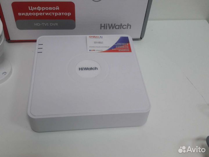 Комплект видеонаблюдения 2mp hiwatch 5 камер