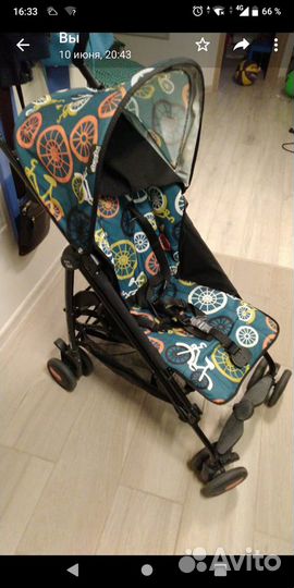 Коляска трость peg perego plico mini
