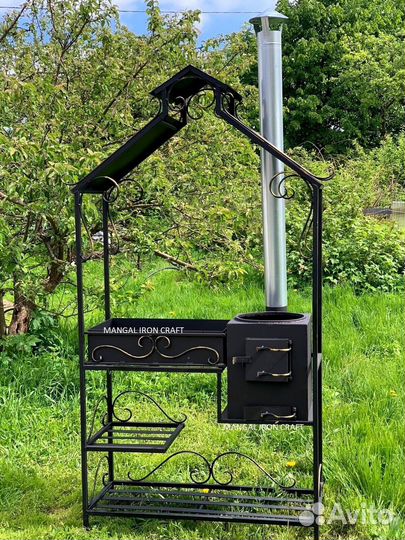 Мангал кованый